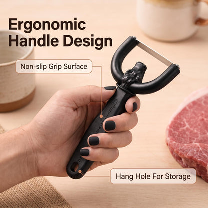 Handheld Fat Trimmer for Beef & Pork,Handheld Meat Cutter and Fat Trimmer