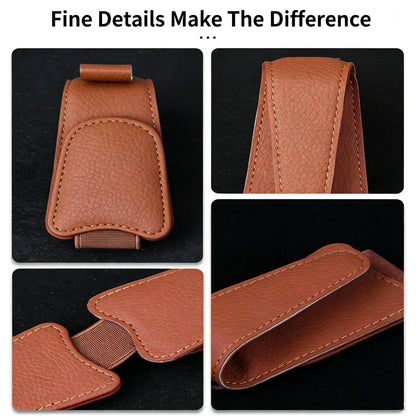 Magnetic Car Sun Visor Sunglasses Holder – Multi-Use Clip