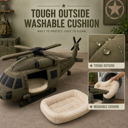 Military Vehicle Shaped Dog Bed