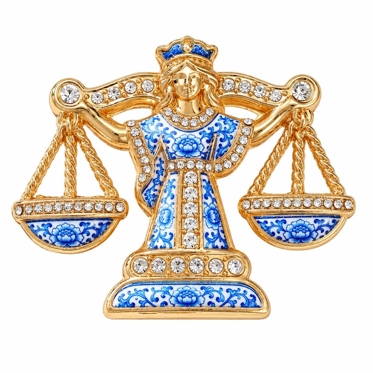 Luxury Zodiac Enamel Brooch – Turn a Simple Blazer into a Statement ✨