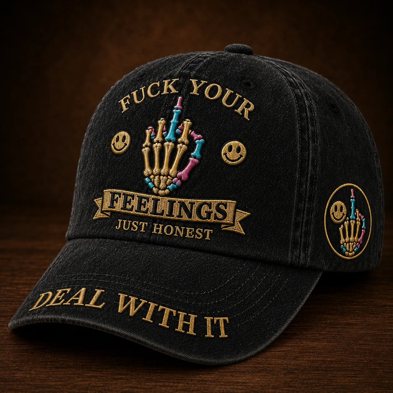 FXXK YOUR FEELINGS Cap🎁Free Double-Sided Honor Coin With Every Cap Purchase
