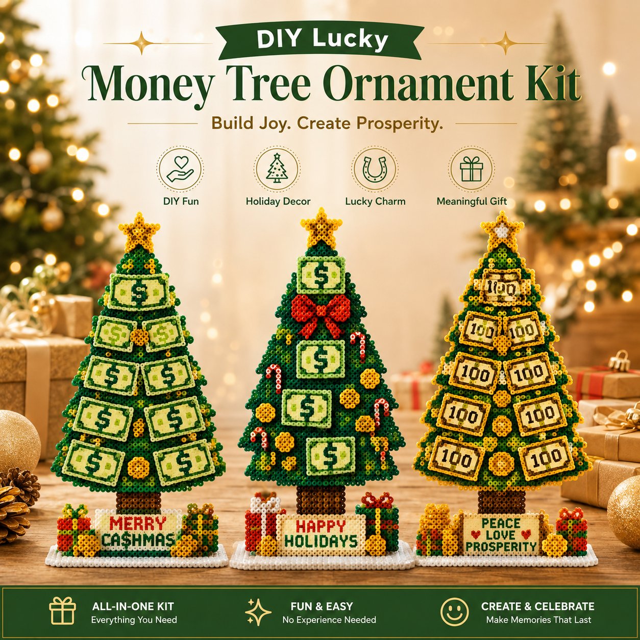 💵 Build Your Own Lucky Money Tree🍀