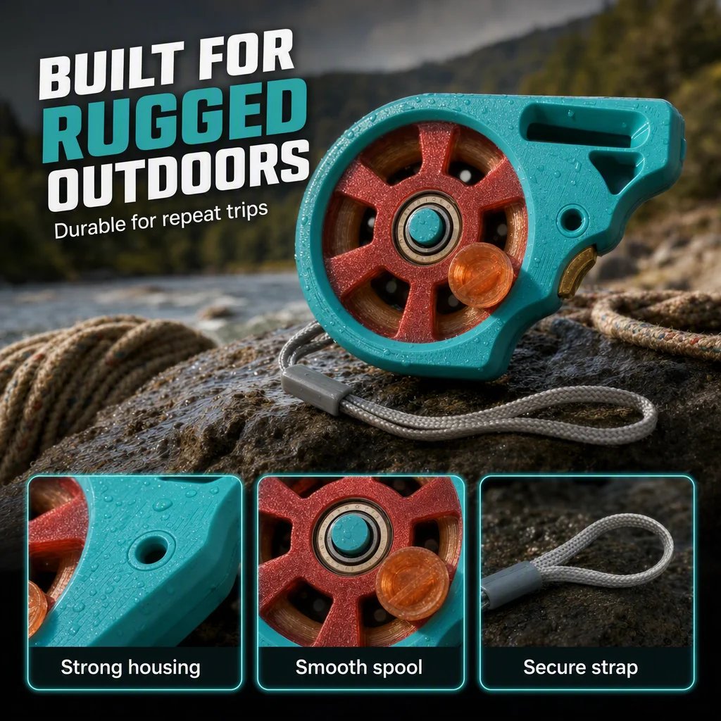 🔥HOT SALE🔥Portable Rodless Pocket Fishing Reel Device