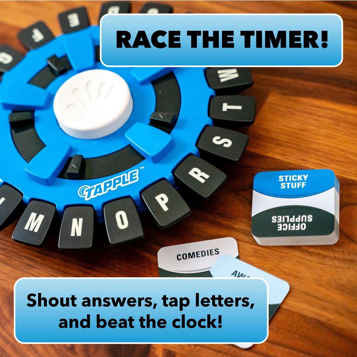 🔥HOT SALE 49% OFF - 🏆HUCH! TAPPLE Original Word Game with Timer