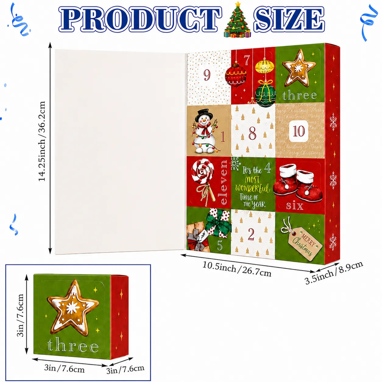 🎄🎁 12 Days of Christmas Surprises Gift Box – Fill It Yourself for Someone Special