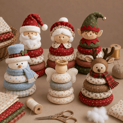 🔥49% Off Last Day - BUY 3 GET 1 FREE🎅 DIY Christmas Patchwork Doll Kit