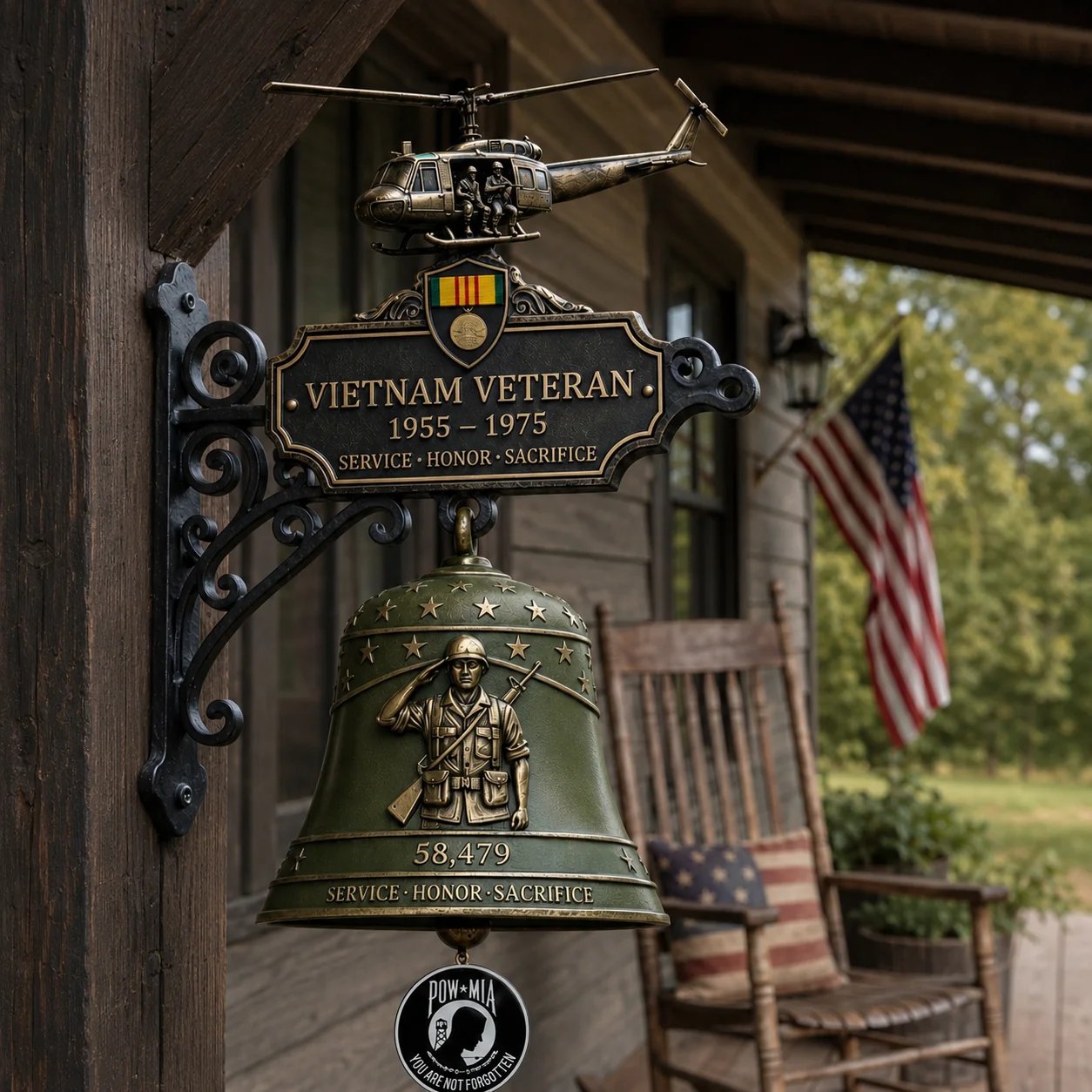 🔔 Last Day Promo: 50% OFF - Veteran Tribute Wall Bell