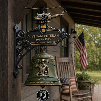 🔔 Last Day Promo: 50% OFF - Veteran Tribute Wall Bell