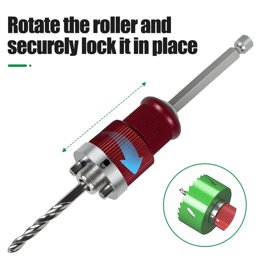 Hole Opener Quick-release Connecting Rod