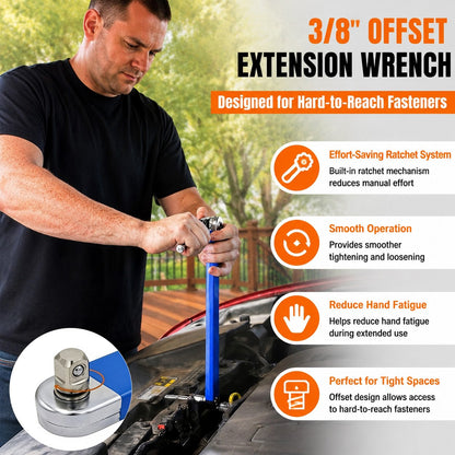 🔧 Universal Offset Socket Wrench Extension