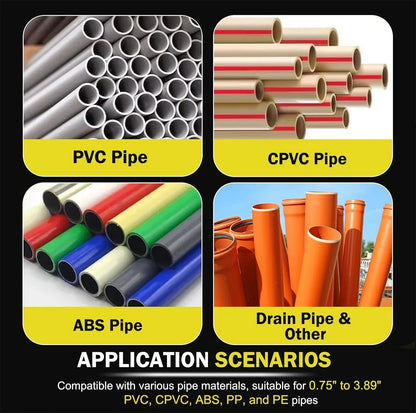 🔧 2-in-1 Inner & Outer Pipe Deburring Chamfer Tool