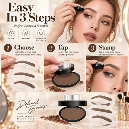 Eyebrow powder seal set