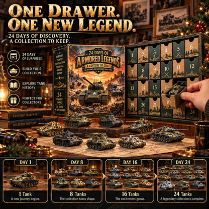 🔥 Love Legendary Tanks? 🪖 2026 Armored Legends – 24 Days, 24 Machines!