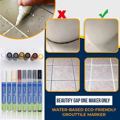 📍Tile Grout Repair Coloured Pencil