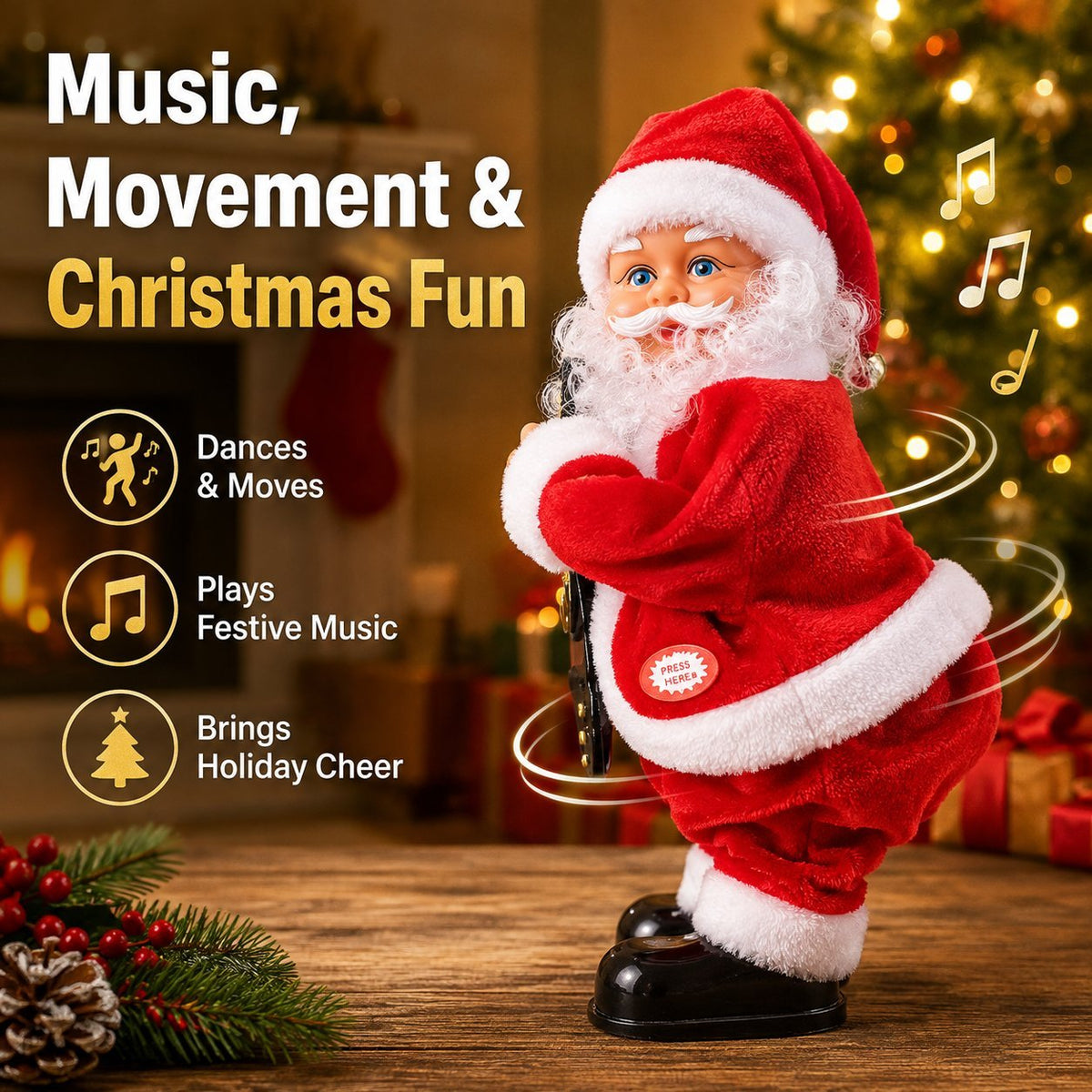 🎄A Santa Claus who can shake his hips