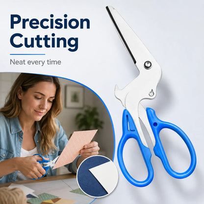 ⏳ Last Day 49% OFF – ✂️ Heavy-Duty Stainless Steel Safety Scissors | Powerful Cutting Performance For Packaging, Bottles, Rope, First Aid & Daily Household Tasks 🔥