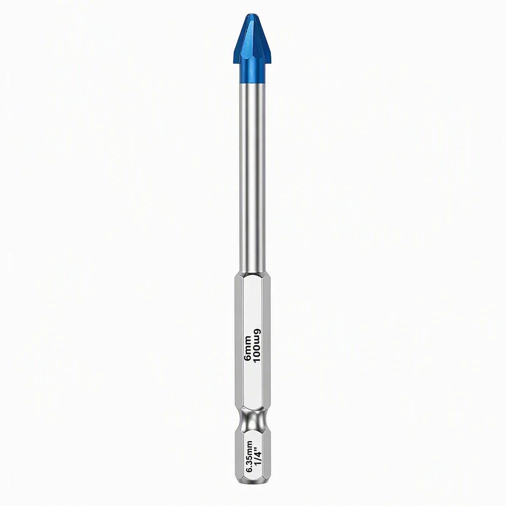 🔩✨ Carbide Eccentric Drill Bit – Sharp Hex-Shank Multi-Surface Drilling with Cleaner, Crack-Reduced Results
