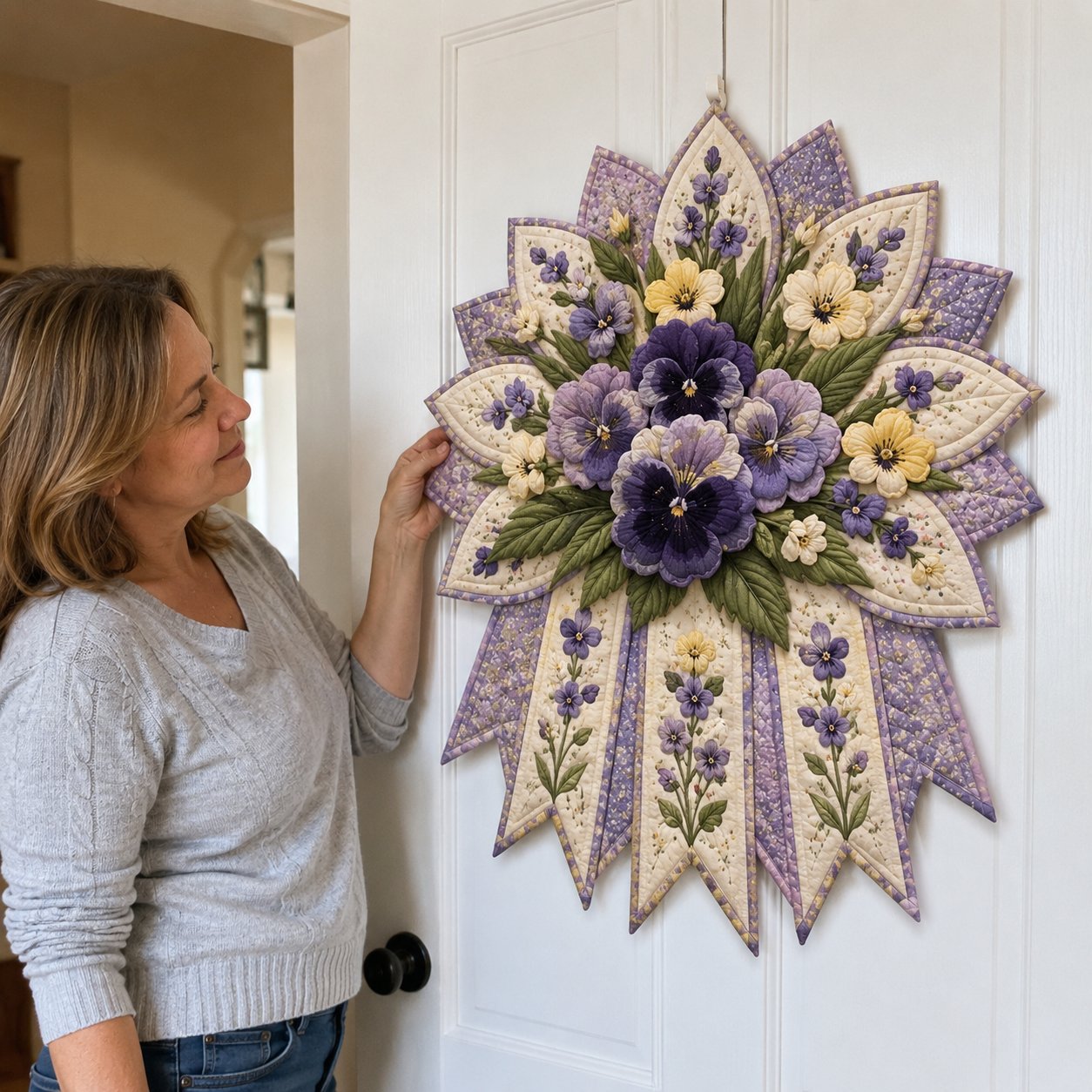 🌸 Beginner-Friendly 12-Month Birth Flower 3D Quilted Wall Hanging Sewing Kit Collection | Complete Kit with Coordinated Fabrics, Sewing Materials & Step-by-Step Guide Included 💕