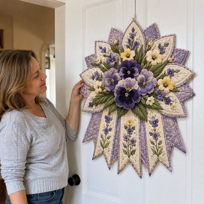 🌸 Beginner-Friendly 12-Month Birth Flower 3D Quilted Wall Hanging Sewing Kit Collection | Complete Kit with Coordinated Fabrics, Sewing Materials & Step-by-Step Guide Included 💕