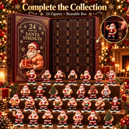 💪🎅 Santa Strength 24-Day Countdown Advent Calendar 2026