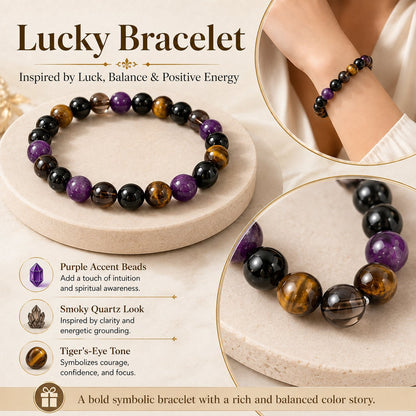 ✨ 4PCS Bohemian Beaded Bracelet Set 💎 | Wealth • Lucky • Money • Protection 🪬 | Elegant Gift for Her 🎁