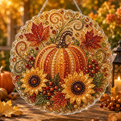 Autumn Diamond Painting Hanging Ornament