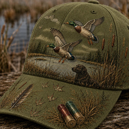 💥HOT SALE 49% OFF -🦆 DUCK HUNTING WILD & READY HAT - 100% COTTON