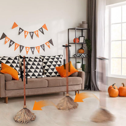 Dancing Witch Broom – Motion-Activated Halloween Prop