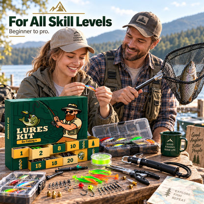 Fishing Tackle Advent Calendar – 24 Practical Fishing Surprises