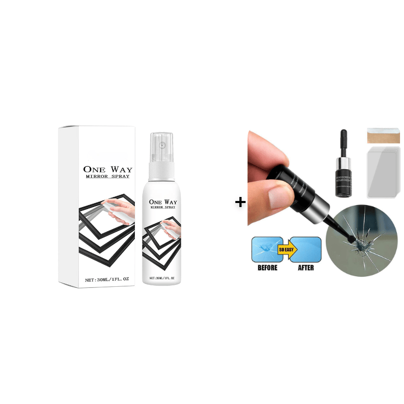 ✨🪟 49% OFF Reflective Window Spray | One-Way Mirror Privacy Shield for Home & Car