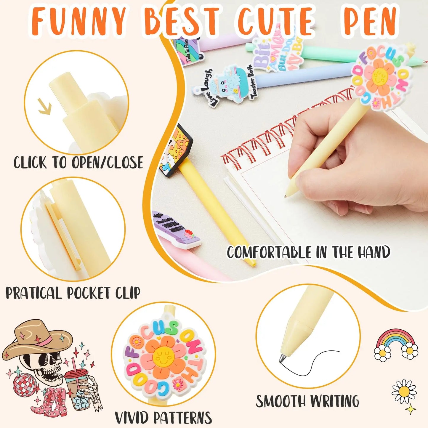 😂 Funny Dumpster Fire Meme Pens Set – Novelty Ballpoint Pens for Teachers, Coworkers, Nurses & Office Desk Gifts (18/36 PCS)