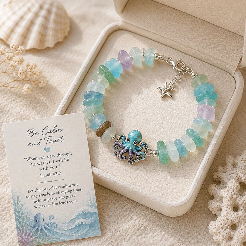 🔥HOT SALE 49% OFF🌊Sea Glass Blessing Bracelet