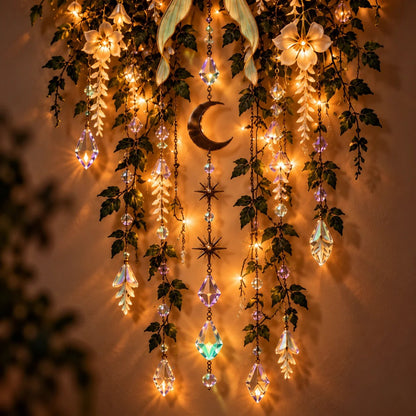 Enchanted Moon Animal Wall Light