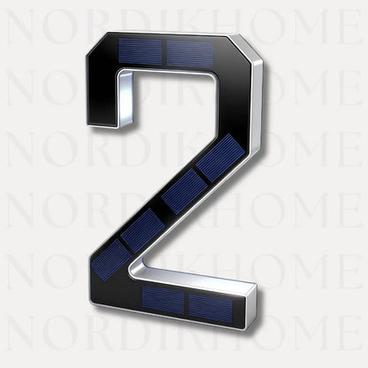 NordikHomeTM Solar House Number Lights