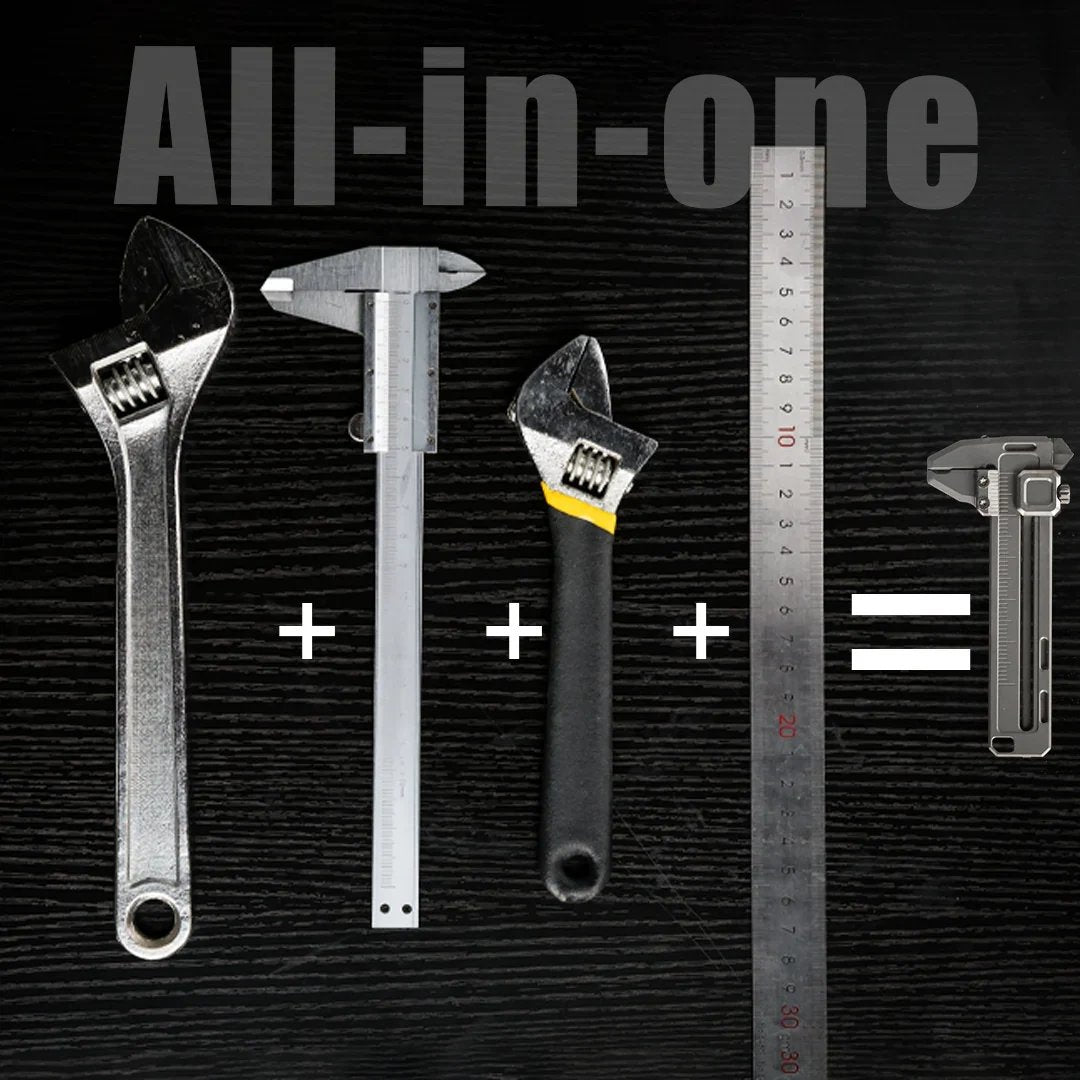 Pocket Multi-Function Vernier Caliper – Compact EDC Measuring Tool