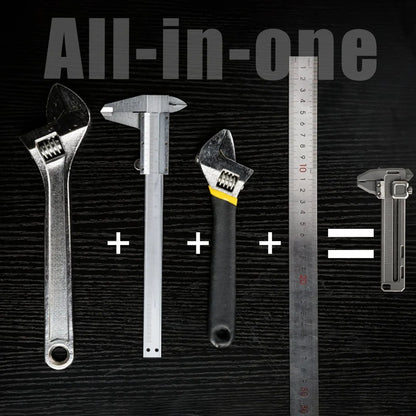 Pocket Multi-Function Vernier Caliper – Compact EDC Measuring Tool