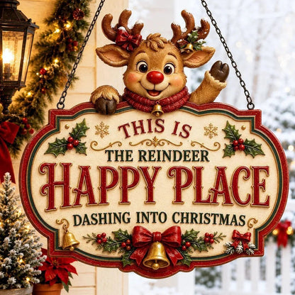 ⏳ Last Day 49% OFF – 🎄Christmas Character Wooden Hanging Sign Collection | 8 Festive Designs in 7.9 or 11.8 in with Vintage-Inspired Artwork, Layered Holiday Details & Hanging Design ✨