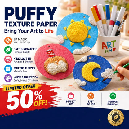 🎄Special Surprise Offer 🎁Buy 3 Get 2 Free!🔮Master the magic of painting!👩‍🎨Foam Texture Painting Paper🎁