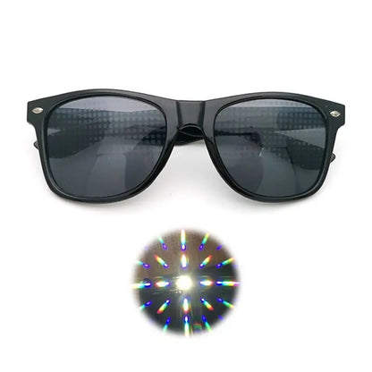Dollar Sign Diffraction Glasses – Fun Light Effect Party Glasses