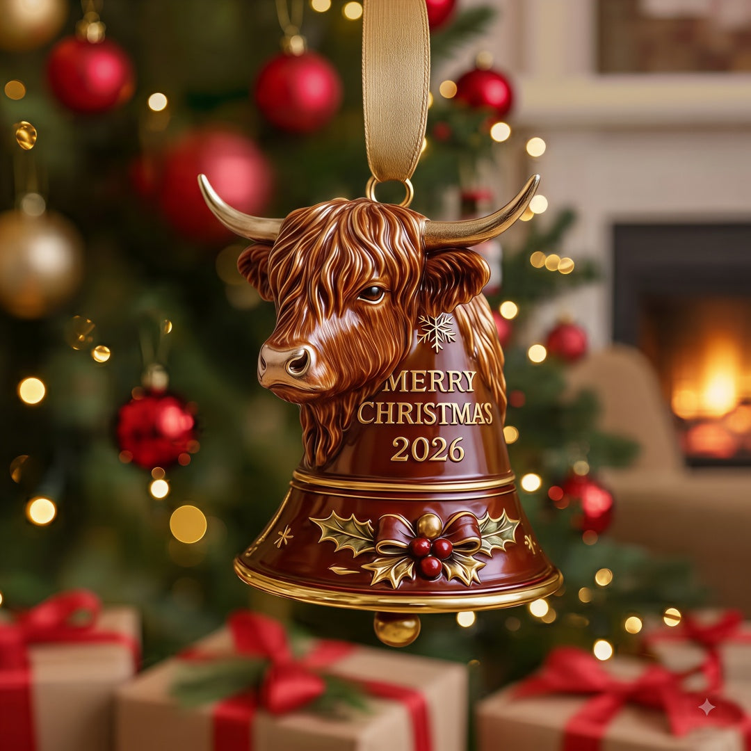 2026 Animal Bell Christmas Ornaments🎄