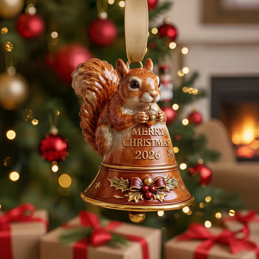 2026 Animal Bell Christmas Ornaments🎄