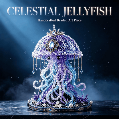 DIY Beaded Jellyfish (Marine Life)🪼