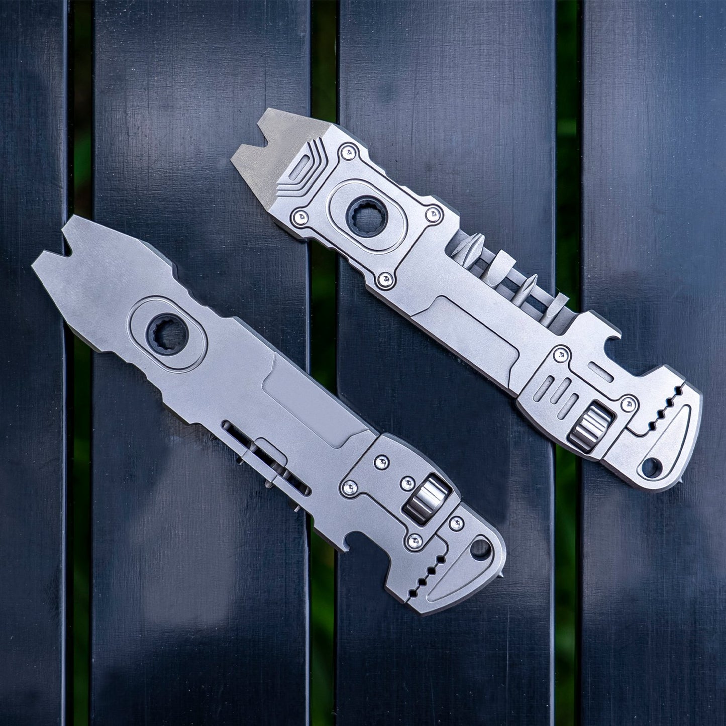 TC4 Titanium 6‑IN‑1 EDC Multi‑Tool Pry Bar Wrench