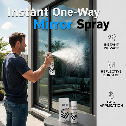 ✨🪟 49% OFF Reflective Window Spray | One-Way Mirror Privacy Shield for Home & Car