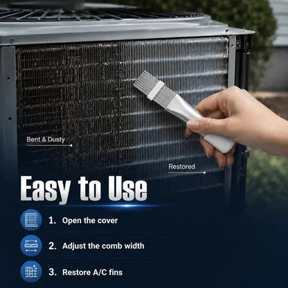 AC Fin Comb and Condenser Fin Straightener Cleaner