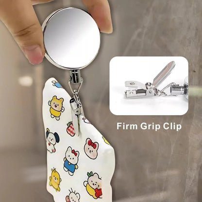 Retractable Towel Holder Clips – No-Drill Self-Adhesive Hangers