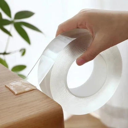 🔥 Last Day 50%Off : Strong Hold Clear Double-Sided Tape  ✨