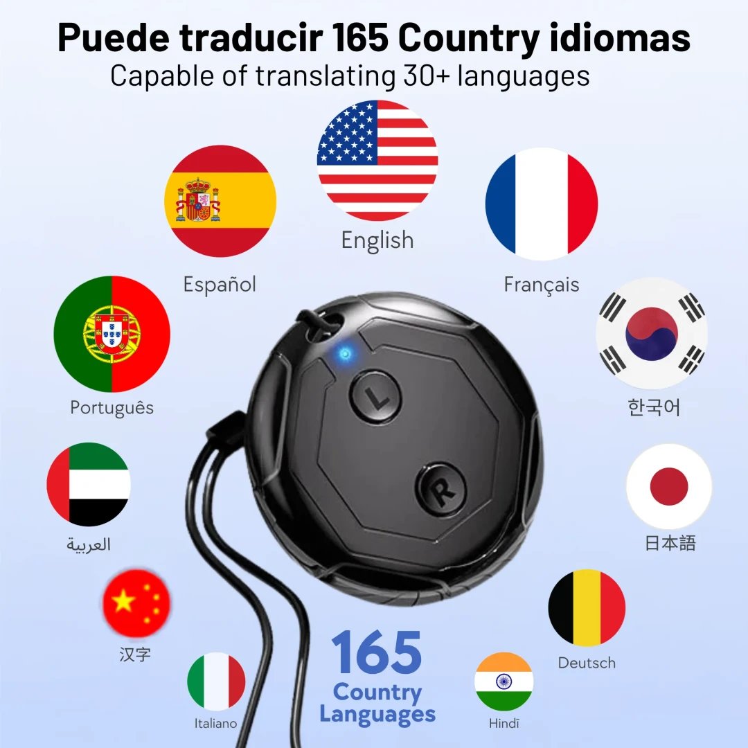 🌎 K18 AI Smart Translator | Portable Voice Travel Assistant