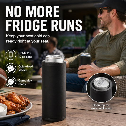 Double Tactical Reload Can Holder With Quick-Load Sleeve