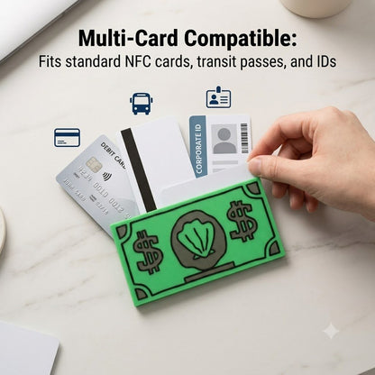 🐚Shell-style USD NFC card holder